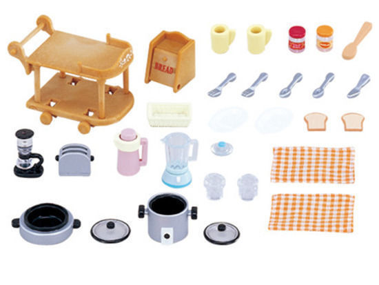 Sylvanian Families Kitchen Cookware Set Sylvanian Families Kitchen Cookware Set