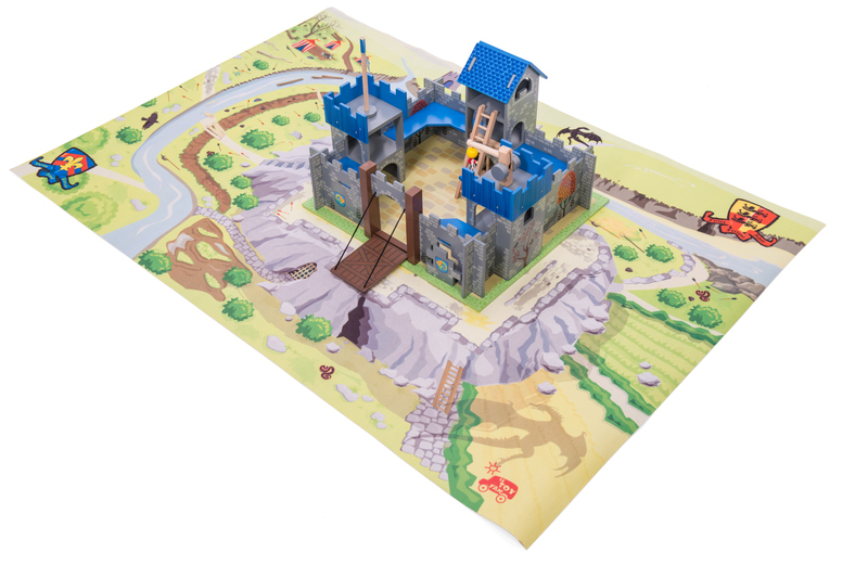 Le Toy Van Excalibur Castle Blue The Dolls House Boutique