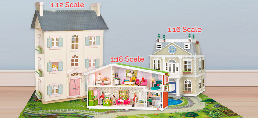 Dolls House Scale Guide - Size Comparison