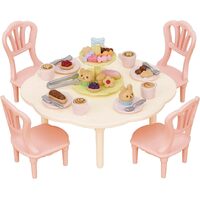 Sylvanian Families Sweets Party Set - Table and Chairs