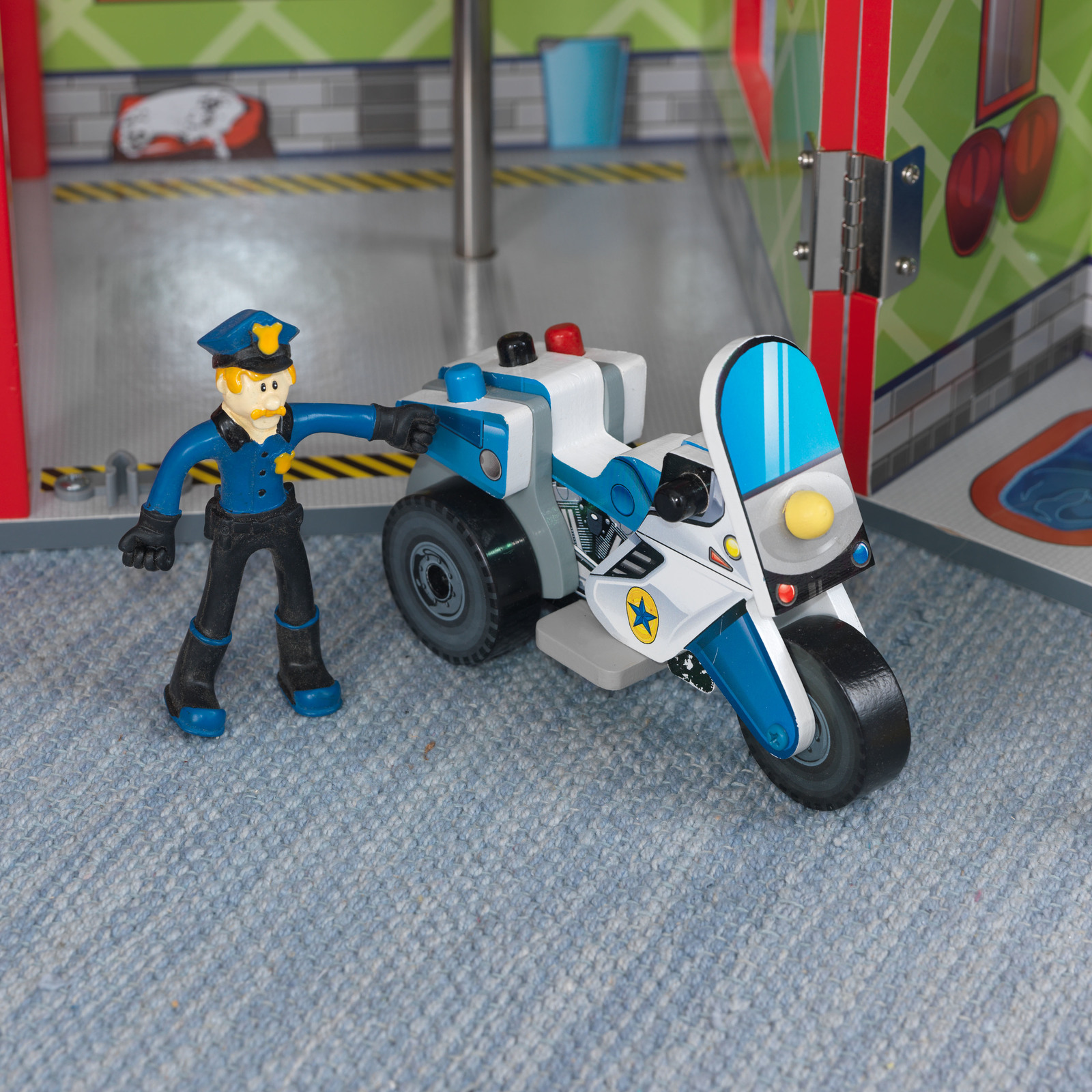 kidkraft everyday heroes wooden playset