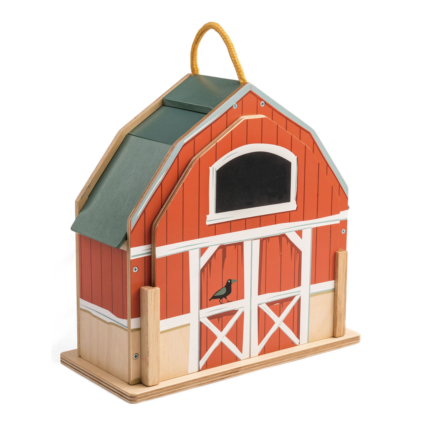wooden barn playset