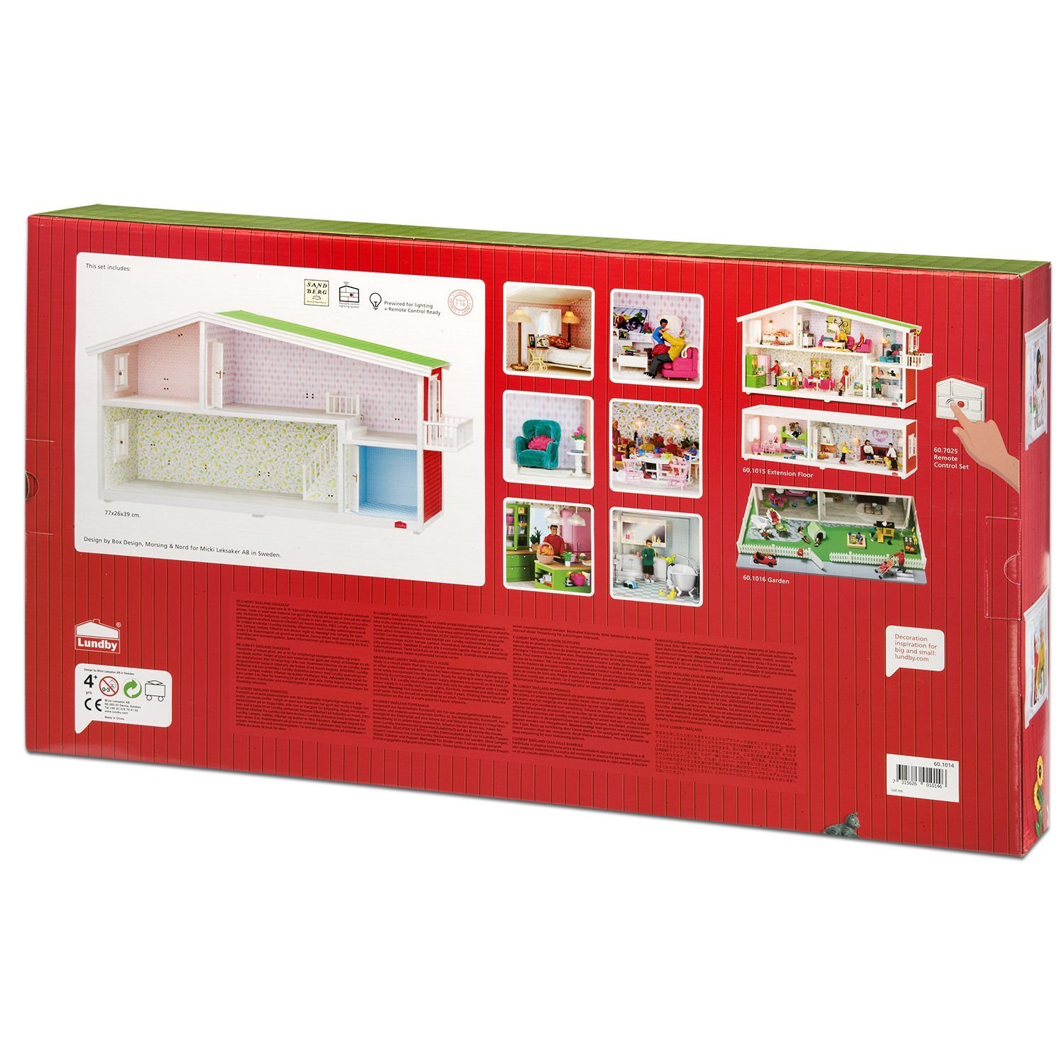 lundby smaland dolls house with working lights
