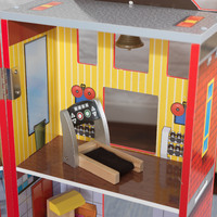 kidkraft wooden fire station