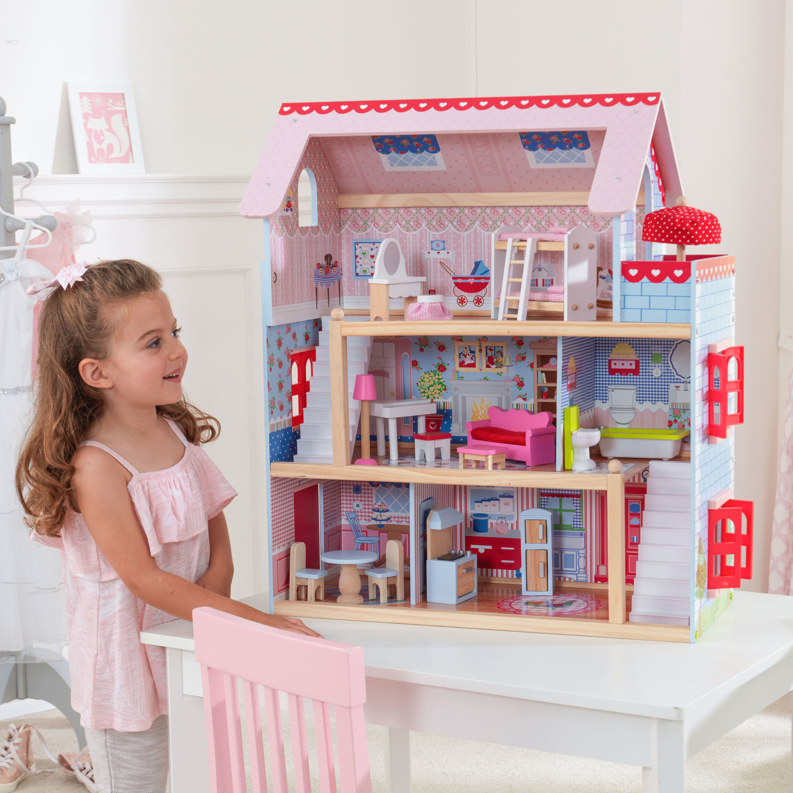 Kidkraft Chelsea Doll Cottage The Dolls House Boutique