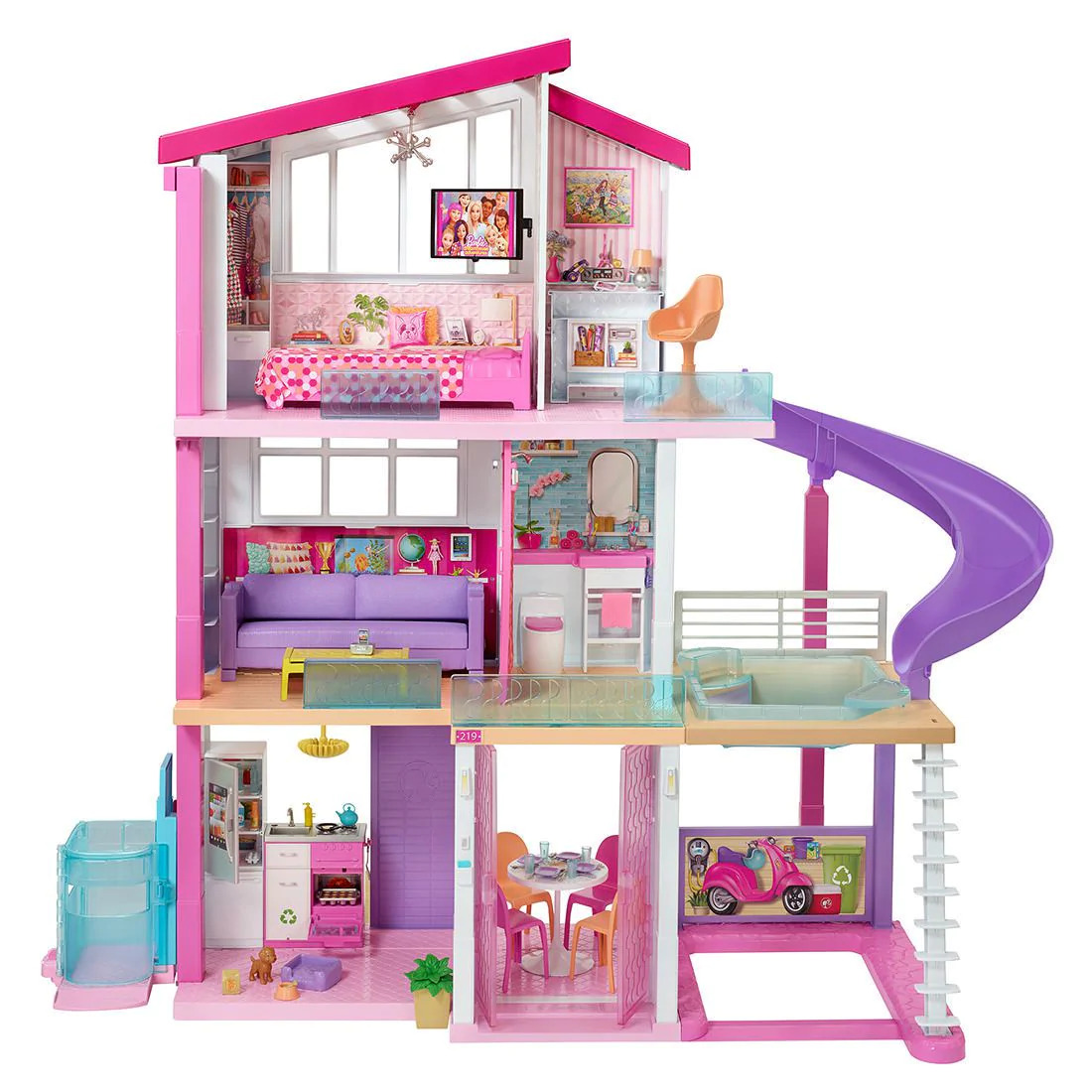 barbie dream house van