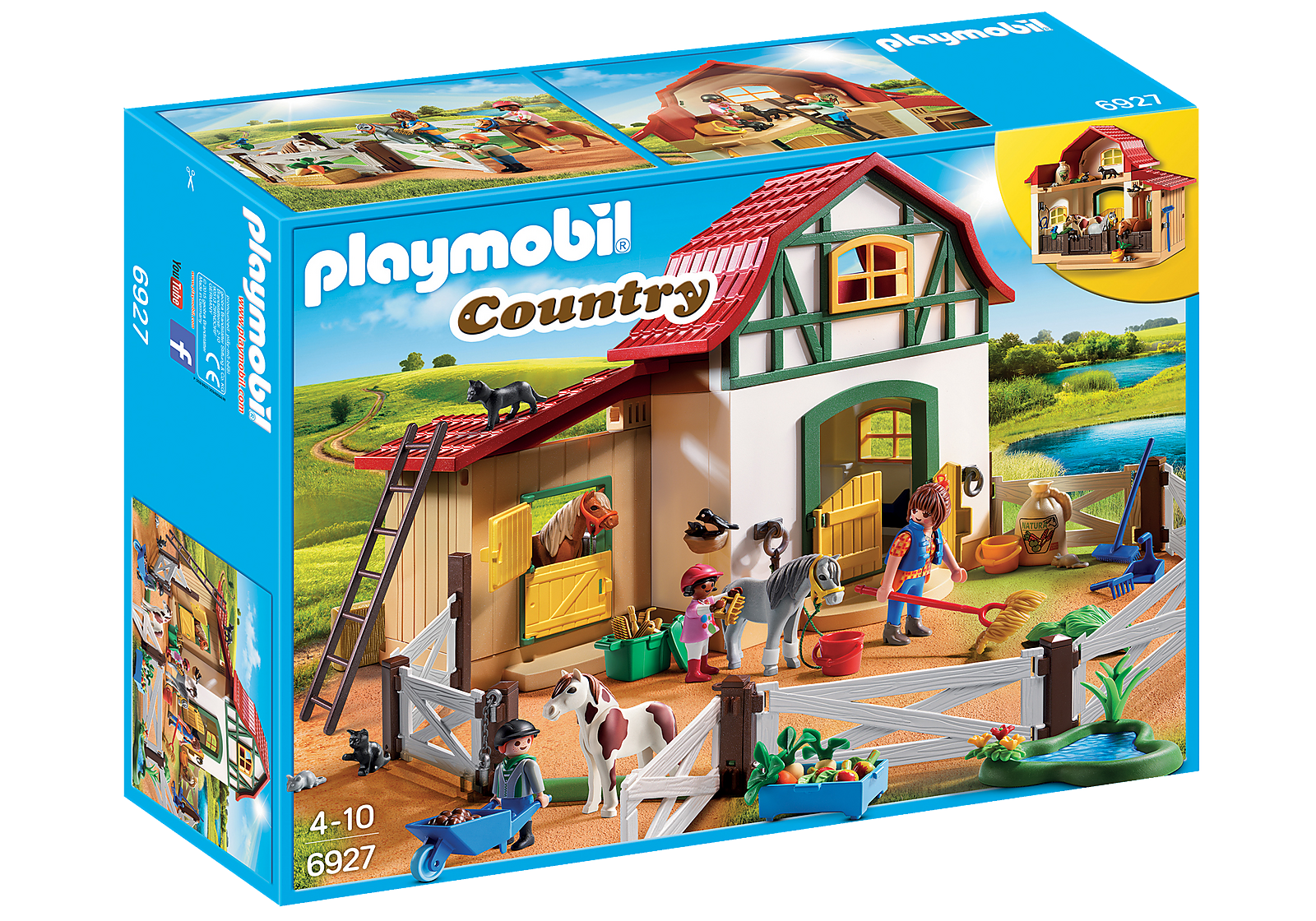 Playmobil Pony Farm | The Dolls House 