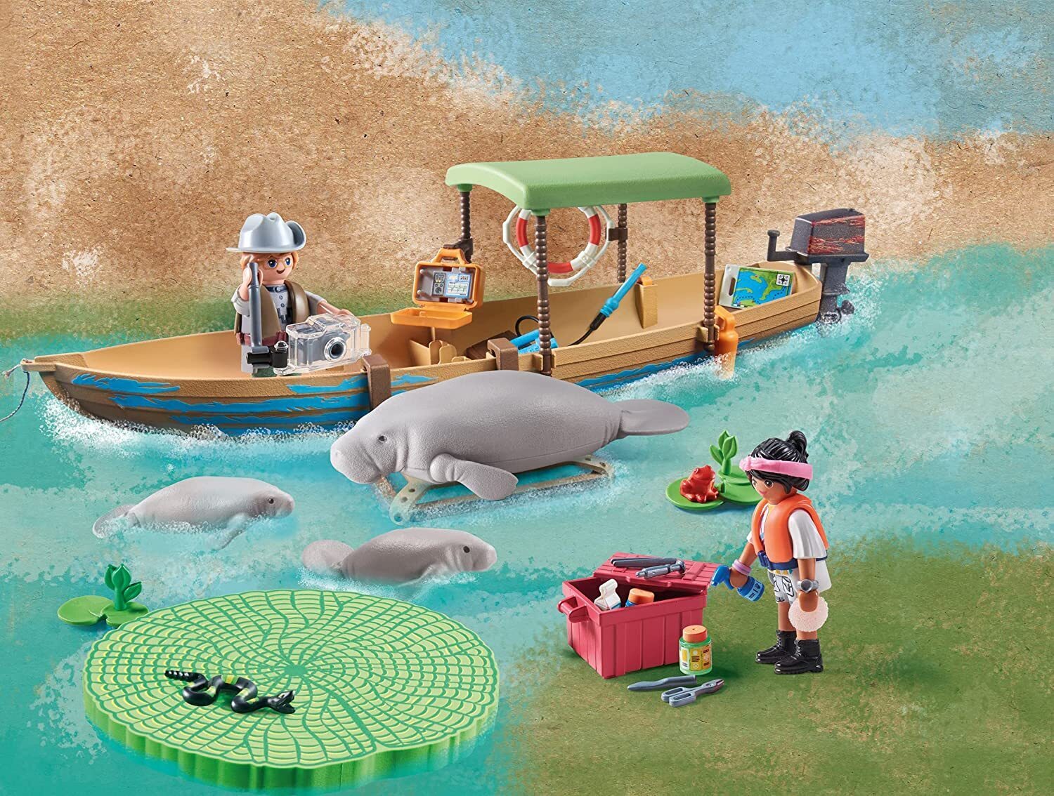 Playmobil sea best sale creatures