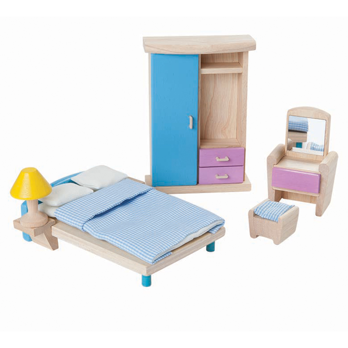 Plan Toys Bedroom Neo Dolls House Furniture The Dolls House Boutique