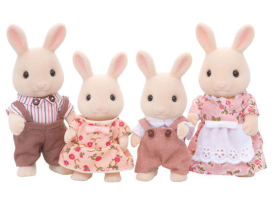 rabbit family dollhouse
