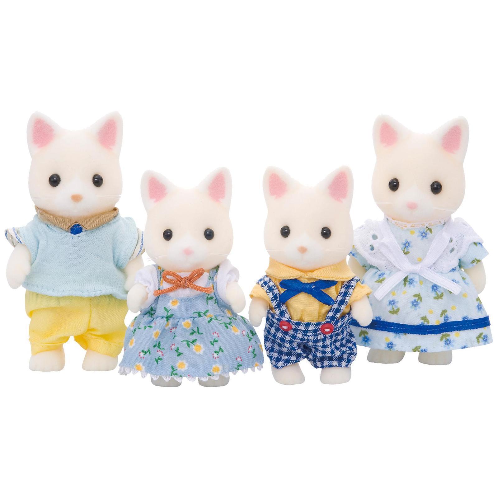 sylvanian families silk cat baby