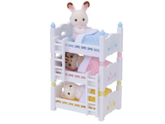 triple bunk bed set