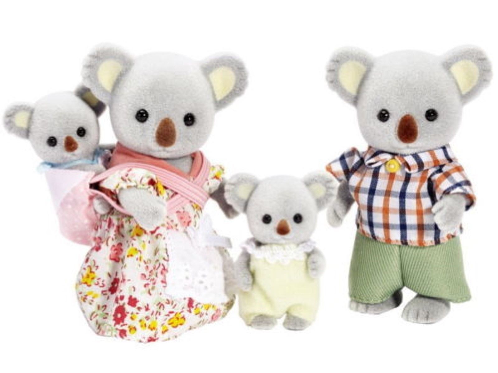 2pcs Sylvanian Families Koala Family 3'' Doll figure Toys M622 