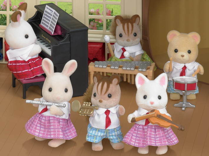 sylvanian families grand piano