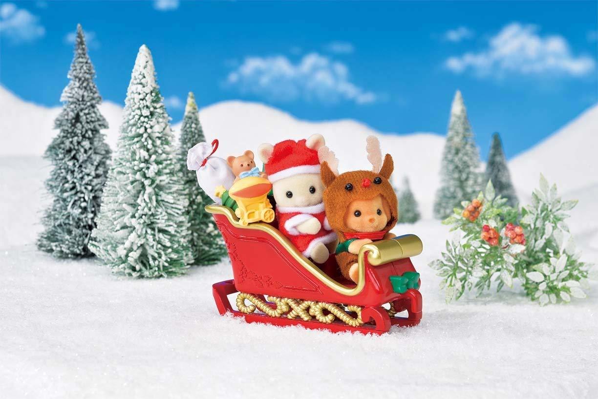sylvanian christmas set