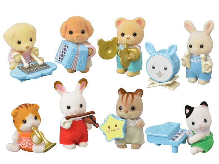 sylvanian families baby figures