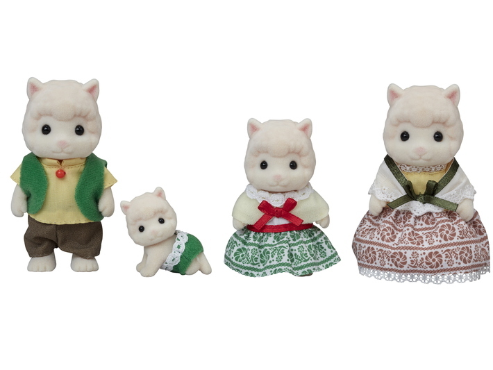 sylvanian families woolly alpaca family