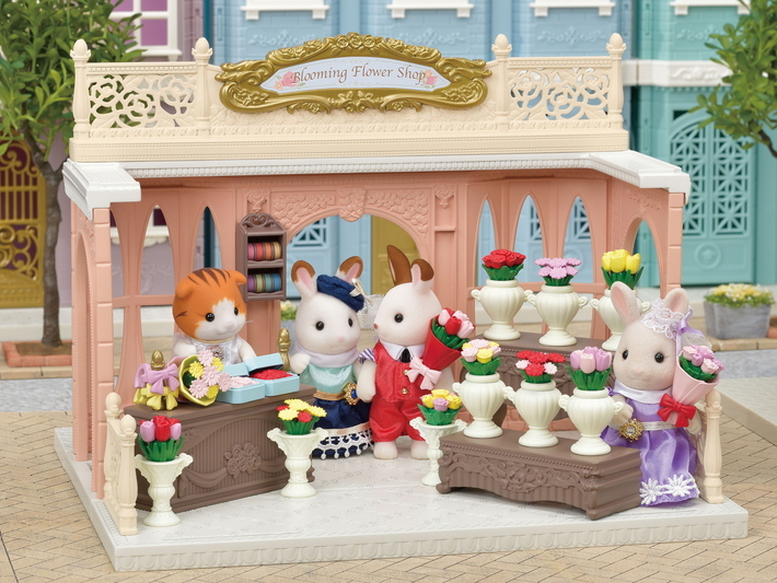 sylvanian families shopping