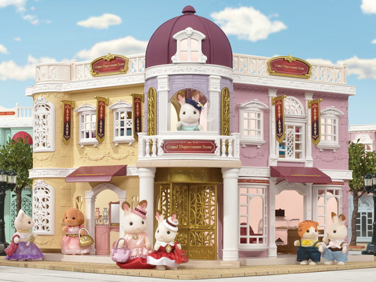 sylvanian families grand department store set