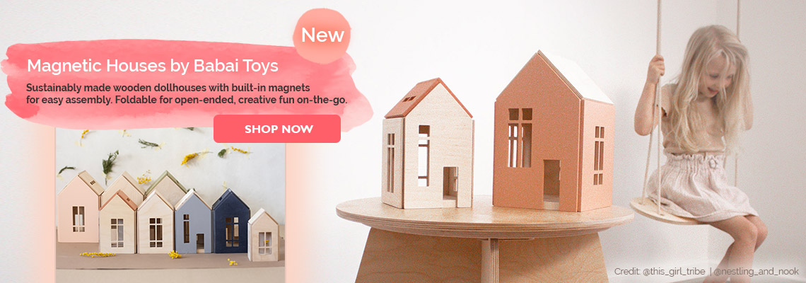 Magnetic Houses by Babai Toys