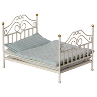 Maileg Vintage Bed - Micro - Off White