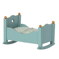 Maileg Baby Cradle - Blue