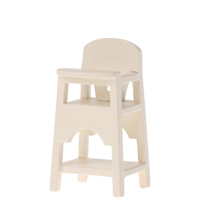 Maileg High Chair - Baby Mouse - Off-White