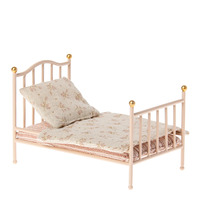 Maileg Vintage Bed - Mouse - Rose