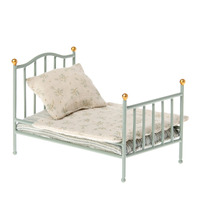 Maileg Vintage Bed - Mouse - Mint