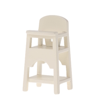 Maileg High Chair - Baby Mouse - Off-White