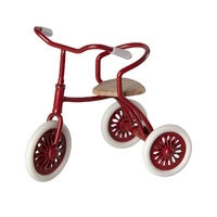 Maileg Abri à Tricycle with Shed for Mouse - Red