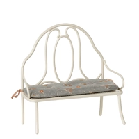 Maileg Vintage Bench Mini/Miniature - Off-White