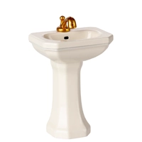 Maileg Bathroom Sink Mouse - Off White