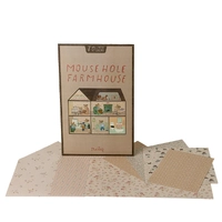 Maileg Wallpaper - Mouse Farmhouse