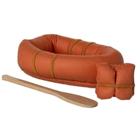 Maileg Rubber Boat for Mouse - Orange