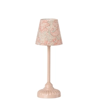 Maileg Miniature Vintage Floor Lamp - Mouse - Powder