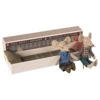 Maileg Grandma and Grandpa Mice in Box