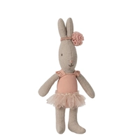 Maileg Rabbit Micro Ballet Suit and Skirt - Rose