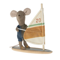 Maileg Beach Surfer Little Brother Mouse
