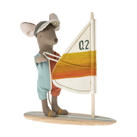 Maileg Beach Surfer Big Brother Mouse