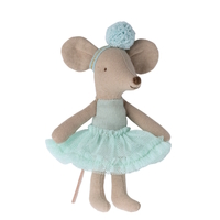 Maileg Ballerina Mouse - Little Sister - Light Mint