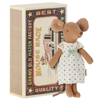 Maileg Big Sister Brown Mouse in Box