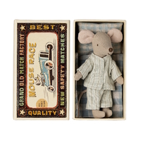 Maileg Big Brother Mouse in Matchbox