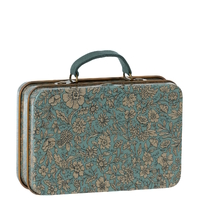 Maileg Metal Suitcase - Blossom Blue