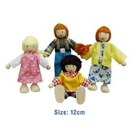 Fun Factory Caucasian Doll Family 4 pieces  - Basic Range