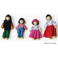 Fun Factory Asian Doll Family 4 pieces  - Basic Range