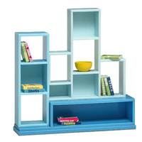 Lundby Cube Bookcase - Blue