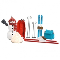 Lundby Smaland Winter Ski Set