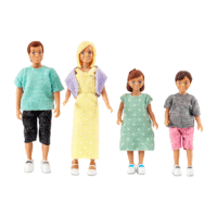 Lundby Doll Family with 2 Children