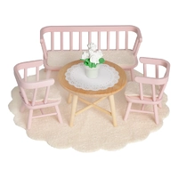Lundby Dining Room Doll House Furniture, 4 Pieces